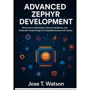 T. Watson, Jose Advanced Zephyr Development: Performance Optimization, Security Hardening, and Production-Grade Design for Embedded Systems with Zephyr RTOS T. Watson, Jose Advanced Zephyr Development: Performance Optimization, Security Hardening, and Production-Grade Design for Embedded Systems with Zephyr RTOS