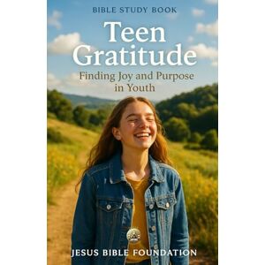 Bible Foundation, Jesus Bible Study Book for Youth Teen Gratitude: Finding Joy and Purpose in Youth: 9 (Gratitude & Joy: Living Each Day with a Thankful Heart) Bible Foundation, Jesus Bible Study Book for Youth Teen Gratitude: Finding Joy and Purpose in Youth: 9 (Gratitude & Joy: Living Each Day with a Thankful Heart)