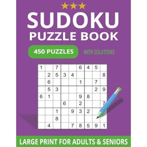 Creative Labs Large Print Sudoku Puzzle Book for Adults and Seniors: 450 Fun & Relaxing Sudoku Puzzles – Level Medium with Solutions – 8,5x11 Inch Format Creative Labs Large Print Sudoku Puzzle Book for Adults and Seniors: 450 Fun & Relaxing Sudoku Puzzles – Level Medium with Solutions – 8,5x11 Inch Format