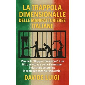 LUIGI, DAVIDE La Trappola Dimensionale delle Manifatturiere Italiane: Perché la "Doppia Transizione" è un filtro selettivo e come il nanismo industriale determina la sopravvivenza nell'industria (ESSERE MANAGER) LUIGI, DAVIDE La Trappola Dimensionale delle Manifatturiere Italiane: Perché la "Doppia Transizione" è un filtro selettivo e come il nanismo industriale determina la sopravvivenza nell'industria (ESSERE MANAGER)