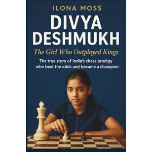 Moss, Ilona DIVYA DESHMUKH: The Girl Who Outplayed Kings: The true story of India’s chess prodigy who beat the odds and became a champion. Moss, Ilona DIVYA DESHMUKH: The Girl Who Outplayed Kings: The true story of India’s chess prodigy who beat the odds and became a champion.