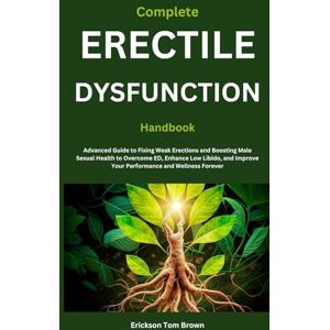 Tom Brown, Erickson Complete Erectile Dysfunction Handbook: Advanced Guide to Fixing Weak Erections and Boosting Male Sexual Health to Overcome ED, Enhance Low Libido, and Improve Your Performance and Wellness Forever Tom Brown, Erickson Complete Erectile Dysfunction Handbook: Advanced Guide to Fixing Weak Erections and Boosting Male Sexual Health to Overcome ED, Enhance Low Libido, and Improve Your Performance and Wellness Forever