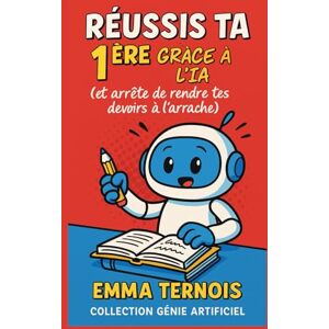 TERNOIS, Emma RÉUSSIS TA 1ÈRE GRÂCE À L’IA (et arrête de rendre tes devoirs à l’arrache): Tu croules sous les devoirs, les fiches, les exposés, les oraux, et les DM ... de bosser. (COLLECTION GÉNIE ARTIFICIEL) TERNOIS, Emma RÉUSSIS TA 1ÈRE GRÂCE À L’IA (et arrête de rendre tes devoirs à l’arrache): Tu croules sous les devoirs, les fiches, les exposés, les oraux, et les DM ... de bosser. (COLLECTION GÉNIE ARTIFICIEL)