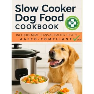 Hound, Sophie Slow Cooker Dog Food Cookbook: 30+ Vet-Approved, AAFCO-Compliant Recipes for Healthy, Homemade Meals That Save Time, Cut Costs & Boost Your Dog’s Health Hound, Sophie Slow Cooker Dog Food Cookbook: 30+ Vet-Approved, AAFCO-Compliant Recipes for Healthy, Homemade Meals That Save Time, Cut Costs & Boost Your Dog’s Health