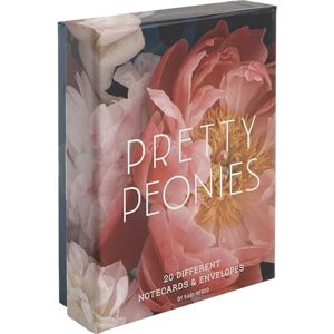Chronicle Books Pretty Peonies: 20 Different Notecards & Envelopes Chronicle Books Pretty Peonies: 20 Different Notecards & Envelopes