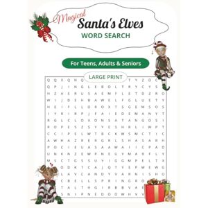 Publishing, Gold Luck Magical Santa's Elves Word Search: A Magical Christmas Word Search Book with Large Print Puzzles for Teens, Adults & Seniors (Festive Holiday Word Search Series) Publishing, Gold Luck Magical Santa's Elves Word Search: A Magical Christmas Word Search Book with Large Print Puzzles for Teens, Adults & Seniors (Festive Holiday Word Search Series)