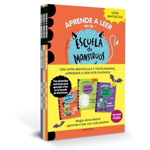 Rippin, Sally Aprender a leer en la Escuela de Monstruos Pack con los libros 7, 8 y 9: En letra MAYÚSCULA (libros para niños a partir de 5 años) (Montena) Rippin, Sally Aprender a leer en la Escuela de Monstruos Pack con los libros 7, 8 y 9: En letra MAYÚSCULA (libros para niños a partir de 5 años) (Montena)