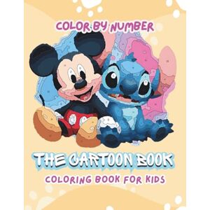 Dellia, Diana The Cartoon Book: Coloring by Number Coloring book for kids (Color by number for children) Dellia, Diana The Cartoon Book: Coloring by Number Coloring book for kids (Color by number for children)