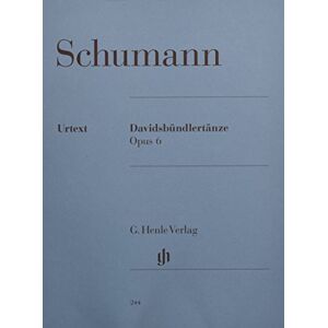 Schumann, Robert Davidsbündlertänze op. 6 piano (HN 244): Instrumentation: Piano solo Schumann, Robert Davidsbündlertänze op. 6 piano (HN 244): Instrumentation: Piano solo