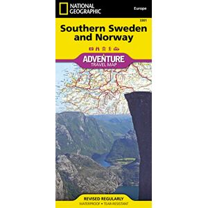 National Geographic Maps Southern Sweden and Norway Map – Waterproof Adventure Travel Map by National Geographic Detailed Road & Hiking Map with Fjords, Cities & National ... Map (National Geographic Adventure Map) National Geographic Maps Southern Sweden and Norway Map – Waterproof Adventure Travel Map by National Geographic Detailed Road & Hiking Map with Fjords, Cities & National ... Map (National Geographic Adventure Map)
