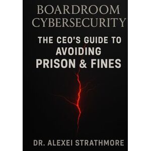 Strathmore, Dr. Alexei Boardroom Cybersecurity: The CEO’s Guide to Avoiding Prison & Fines: Executive Governance, Liability, and Risk Management in the NIS2 Era Strathmore, Dr. Alexei Boardroom Cybersecurity: The CEO’s Guide to Avoiding Prison & Fines: Executive Governance, Liability, and Risk Management in the NIS2 Era