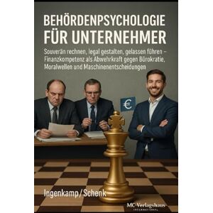 Schenk, Ingenkamp Behörden Psychologie für Unternehmer: Souverän rechnen, legal gestalten, gelassen führen – Finanzkompetenz als Abwehrkraft gegen Bürokratie, Moralwellen und Maschinenentscheidungen Schenk, Ingenkamp Behörden Psychologie für Unternehmer: Souverän rechnen, legal gestalten, gelassen führen – Finanzkompetenz als Abwehrkraft gegen Bürokratie, Moralwellen und Maschinenentscheidungen