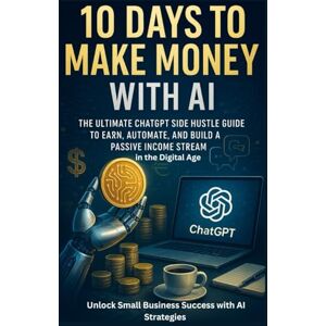 Drake, Peter 10 Days to Make Money with AI : The Ultimate ChatGPT Side Hustle Guide to Earn, Automate, and Build a Passive Income Stream in the Digital Age: Unlock Small Business Success with AI Strategies Drake, Peter 10 Days to Make Money with AI : The Ultimate ChatGPT Side Hustle Guide to Earn, Automate, and Build a Passive Income Stream in the Digital Age: Unlock Small Business Success with AI Strategies