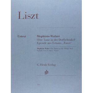 Liszt, Franz Mephisto Waltz Piano (HN 763): Instrumentation: Piano solo Liszt, Franz Mephisto Waltz Piano (HN 763): Instrumentation: Piano solo