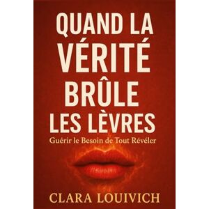 Louivich, Clara QUAND LA VÉRITÉ BRÛLE LES LÈVRES: Guérir le Besoin de Tout Révéler. Louivich, Clara QUAND LA VÉRITÉ BRÛLE LES LÈVRES: Guérir le Besoin de Tout Révéler.