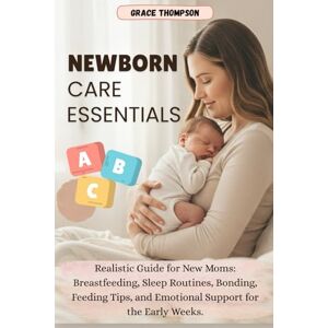 Thompson, Grace NEWBORN CARE ESSENTIALS: Realistic Guide for New Moms: Breastfeeding, Sleep Routines, Bonding, Feeding Tips, and Emotional Support for the Early Weeks Thompson, Grace NEWBORN CARE ESSENTIALS: Realistic Guide for New Moms: Breastfeeding, Sleep Routines, Bonding, Feeding Tips, and Emotional Support for the Early Weeks