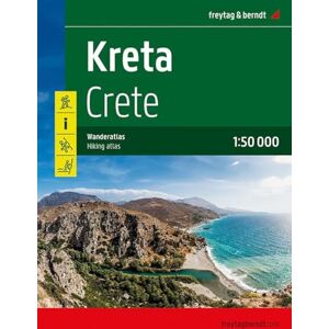 Freytag & Berndt Crete Hiking Atlas 1:50,000 scale Freytag & Berndt Crete Hiking Atlas 1:50,000 scale