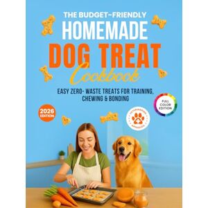 Barker The Budget-Friendly Homemade Dog Treat Cookbook: Vet-Approved Dog Treat Recipes Using Pantry Staples – Easy Zero-Waste Treats for Training, Chewing & ... Homemade Dog Food Cookbook Series) Barker The Budget-Friendly Homemade Dog Treat Cookbook: Vet-Approved Dog Treat Recipes Using Pantry Staples – Easy Zero-Waste Treats for Training, Chewing & ... Homemade Dog Food Cookbook Series)