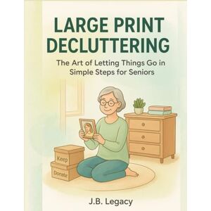 Legacy, J.B. Large Print Decluttering: The Art of Letting Things Go in Simple Steps for Seniors Legacy, J.B. Large Print Decluttering: The Art of Letting Things Go in Simple Steps for Seniors