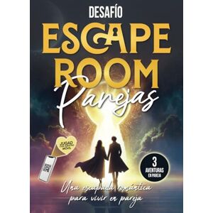 SOLV Desafío Escape Room Parejas: Una escapada romántica para dos, 3 aventuras colaborativas para reer con tu smartphone (Libro puzzle para adultos) SOLV Desafío Escape Room Parejas: Una escapada romántica para dos, 3 aventuras colaborativas para reer con tu smartphone (Libro puzzle para adultos)