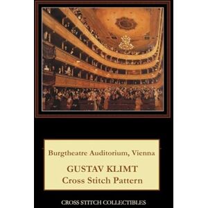 Burgtheatre Auditorium, Vienna: Gustav Klimt cross stitch pattern Burgtheatre Auditorium, Vienna: Gustav Klimt cross stitch pattern