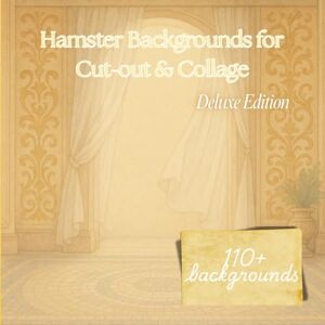 Kuo, David Hamster Backgrounds for Cut-out & Collage: Deluxe Edition – Volume 4: Luxe and Lovely Backgrounds to Elevate Your Hamster Cut-out Creations Kuo, David Hamster Backgrounds for Cut-out & Collage: Deluxe Edition – Volume 4: Luxe and Lovely Backgrounds to Elevate Your Hamster Cut-out Creations