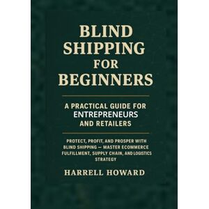 Howard, Harrell Blind Shipping for Beginners: A Practical Guide for Entrepreneurs and Retailers: Protect, Profit, and Prosper with Blind Shipping — Master eCommerce Fulfillment, Supply Chain, and Logistics Strategy Howard, Harrell Blind Shipping for Beginners: A Practical Guide for Entrepreneurs and Retailers: Protect, Profit, and Prosper with Blind Shipping — Master eCommerce Fulfillment, Supply Chain, and Logistics Strategy