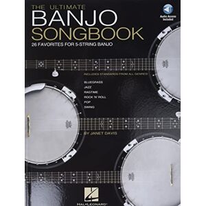 Davis, Janet The Ultimate Banjo Songbook: 26 Favorites Arranged for 5-String Banjo Davis, Janet The Ultimate Banjo Songbook: 26 Favorites Arranged for 5-String Banjo