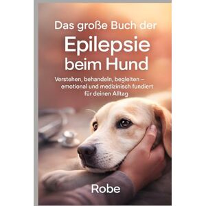 Robe Das große Buch der Epilepsie beim Hund: Verstehen, behandeln, begleiten – emotional und medizinisch fundiert für deinen Alltag Robe Das große Buch der Epilepsie beim Hund: Verstehen, behandeln, begleiten – emotional und medizinisch fundiert für deinen Alltag