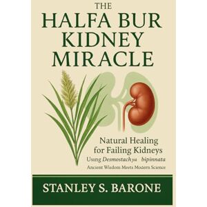 Stanley The Halfa Bur Kidney Miracle Natural Healing for Failing Kidneys: Desmostachya bipinnata Ancient Wisdom & Modern Science for Kidney Disease Treatment & Medicine Development Stanley The Halfa Bur Kidney Miracle Natural Healing for Failing Kidneys: Desmostachya bipinnata Ancient Wisdom & Modern Science for Kidney Disease Treatment & Medicine Development