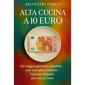 Silvestri, Fosco Alta Cucina a 10 Euro: Un viaggio gourmet completo con una spesa minima – 4 portate eleganti per una persona Silvestri, Fosco Alta Cucina a 10 Euro: Un viaggio gourmet completo con una spesa minima – 4 portate eleganti per una persona