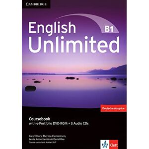 English Unlimited B1 Pre-Intermediate. Coursebook with e-Portfolio DVD-ROM + 3 Audio-CDs English Unlimited B1 Pre-Intermediate. Coursebook with e-Portfolio DVD-ROM + 3 Audio-CDs