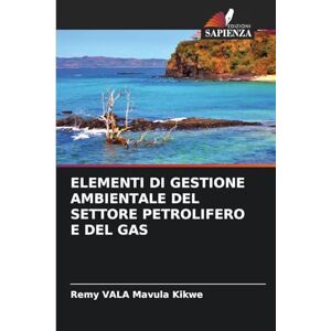 Vala Mavula Kikwe, Remy Elementi Di Gestione Ambientale del Settore Petrolifero E del Gas Vala Mavula Kikwe, Remy Elementi Di Gestione Ambientale del Settore Petrolifero E del Gas