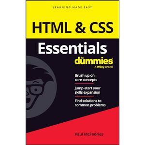 McFedries, Paul HTML & CSS Essentials For Dummies (For Dummies (Computer/tech)) McFedries, Paul HTML & CSS Essentials For Dummies (For Dummies (Computer/tech))
