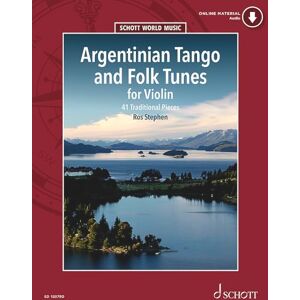 Ros Stephen Argentinian Tango and Folk Tunes for Violin 41 pieces including tangos, milongas, chamames, zambas and chacareras Violin Sheet Music with Audio ... Music (ED 13379D): 41 Traditional Pieces Ros Stephen Argentinian Tango and Folk Tunes for Violin 41 pieces including tangos, milongas, chamames, zambas and chacareras Violin Sheet Music with Audio ... Music (ED 13379D): 41 Traditional Pieces