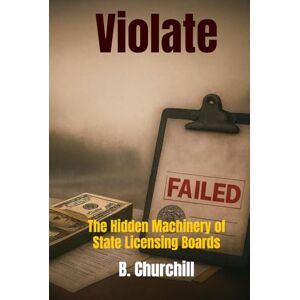 Churchill, B. Violate: The Hidden Machinery of State Licensing Boards (Rabbit Holes & Remedies) Churchill, B. Violate: The Hidden Machinery of State Licensing Boards (Rabbit Holes & Remedies)