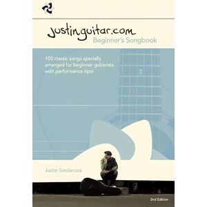 Justin Sandercoe Justinguitar.com Beginner's Songbook: 2nd Edition Guitar Sheet Music for Beginners 100 Classic Songs with Chords, Lyrics and Tuition Notes Music Teacher Resource Spiral Bound Justin Sandercoe Justinguitar.com Beginner's Songbook: 2nd Edition Guitar Sheet Music for Beginners 100 Classic Songs with Chords, Lyrics and Tuition Notes Music Teacher Resource Spiral Bound