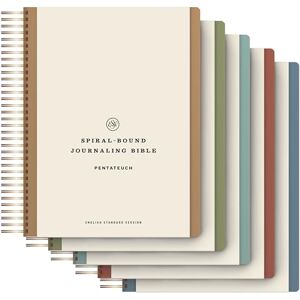 ESV Crossway Spiral-Bound Journaling Bible, Five-Volume Set (Hardcover): Journaling Bible Set ESV Crossway Spiral-Bound Journaling Bible, Five-Volume Set (Hardcover): Journaling Bible Set