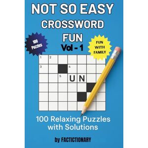 Team, Factictionary Not So Easy Crossword Fun (The Ultimate Crossword Challenge) Team, Factictionary Not So Easy Crossword Fun (The Ultimate Crossword Challenge)