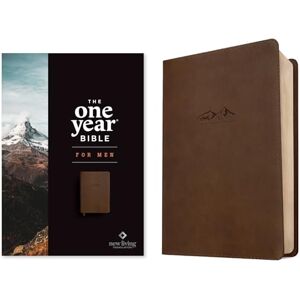 Stephen M. Arterburn NLT The One Year Bible for Men (LeatherLike, Rustic Brown Mountain): Nlt, Leatherlike, Rustic Brown Mountain Stephen M. Arterburn NLT The One Year Bible for Men (LeatherLike, Rustic Brown Mountain): Nlt, Leatherlike, Rustic Brown Mountain