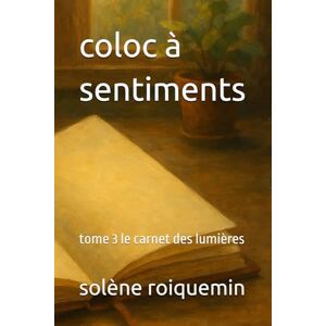 roiquemin, solène coloc à sentiments: tome 3 le carnet des lumières roiquemin, solène coloc à sentiments: tome 3 le carnet des lumières