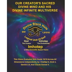 A M Ramada, Ahmad Imhotep Infinity Unified Scientific Based Research & Vision: Our Creator’s Sacred Divine Mind And His Divine Infinite Multiverse A M Ramada, Ahmad Imhotep Infinity Unified Scientific Based Research & Vision: Our Creator’s Sacred Divine Mind And His Divine Infinite Multiverse