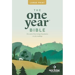 Tyndale House Publishers NLT One Year Bible Slimline Large Print PB, The Tyndale House Publishers NLT One Year Bible Slimline Large Print PB, The