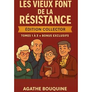 BOUQUINE, Agathe Les vieux font de la résistance – Édition Collector: Trois enquêtes cosy mystery irrésistibles au Foyer des Tilleuls – avec une nouvelle inédite et un carnet d’activités de détective en bonus ! BOUQUINE, Agathe Les vieux font de la résistance – Édition Collector: Trois enquêtes cosy mystery irrésistibles au Foyer des Tilleuls – avec une nouvelle inédite et un carnet d’activités de détective en bonus !