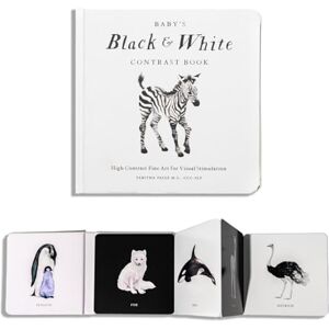 Tabitha Paige Baby's Black and White Contrast Book: High-Contrast Art for Visual Stimulation at Tummy Time (Our Little Adventures) ( Children's Book) Tabitha Paige Baby's Black and White Contrast Book: High-Contrast Art for Visual Stimulation at Tummy Time (Our Little Adventures) ( Children's Book)