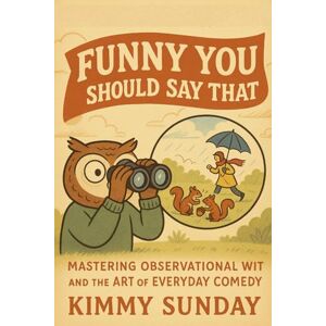 Sunday, Kimmy Funny You Should Say That: Mastering Observational Wit and the Art of Everyday Comedy Sunday, Kimmy Funny You Should Say That: Mastering Observational Wit and the Art of Everyday Comedy