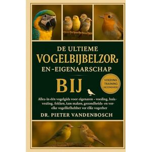 Vandenbosch, Dr. Pieter De Ultieme Vogelbijbelzorg En -Eigenaarschap: Alles-in-één vogelgids voor eigenaren – Voeding, huisvesting, fokken, tam maken, gezondheids- en gedragstips voor elke vogelliefhebber Vandenbosch, Dr. Pieter De Ultieme Vogelbijbelzorg En -Eigenaarschap: Alles-in-één vogelgids voor eigenaren – Voeding, huisvesting, fokken, tam maken, gezondheids- en gedragstips voor elke vogelliefhebber