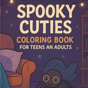 Purohit, Mr. Parv Spooky Cuties Coloring Book for Teens and Adults: Adorable Creepy Creatures in Cozy Scenes for Stress Relief and Fun: Coloring Book for Teens and Adults Purohit, Mr. Parv Spooky Cuties Coloring Book for Teens and Adults: Adorable Creepy Creatures in Cozy Scenes for Stress Relief and Fun: Coloring Book for Teens and Adults