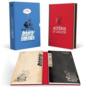 Goscinny, René Asterix FR 01 Asterix Le Gaulois Coffret anniversaire 65 ans: Coffret édition anniversaire : Le scénario ; Les planches originales Goscinny, René Asterix FR 01 Asterix Le Gaulois Coffret anniversaire 65 ans: Coffret édition anniversaire : Le scénario ; Les planches originales