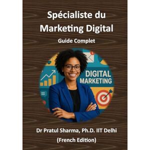 Sharma, Dr Pratul Spécialiste du Marketing Digital – Guide Complet: Du SEO aux Réseaux Sociaux – Développez vos Compétences, Obtenez des Certifications et Faites Progresser Votre Carrière (French) Sharma, Dr Pratul Spécialiste du Marketing Digital – Guide Complet: Du SEO aux Réseaux Sociaux – Développez vos Compétences, Obtenez des Certifications et Faites Progresser Votre Carrière (French)